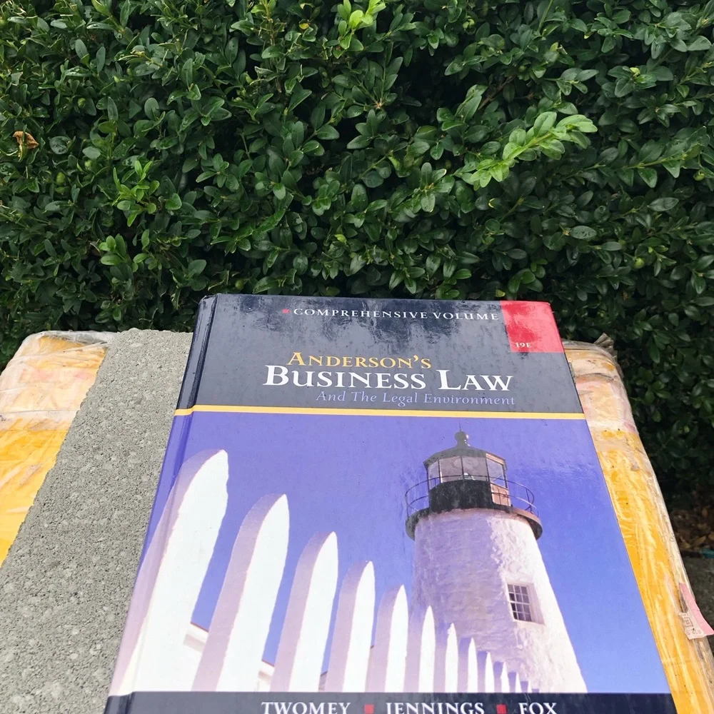 Business Law Comprehensive Volume - Navy/Green/Red